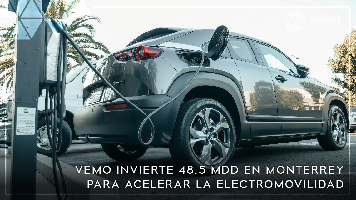 VEMO invierte 48.5 MDD en Monterrey para acelerar la electromovilidad