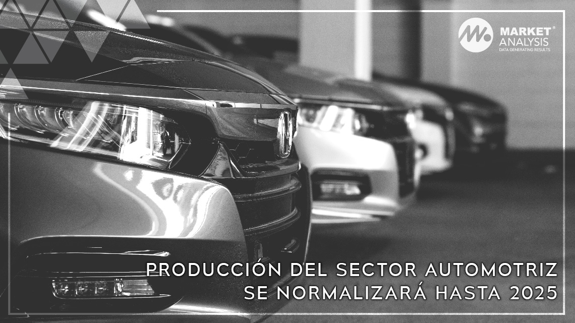 Producción del sector automotriz se normalizará hasta 2025