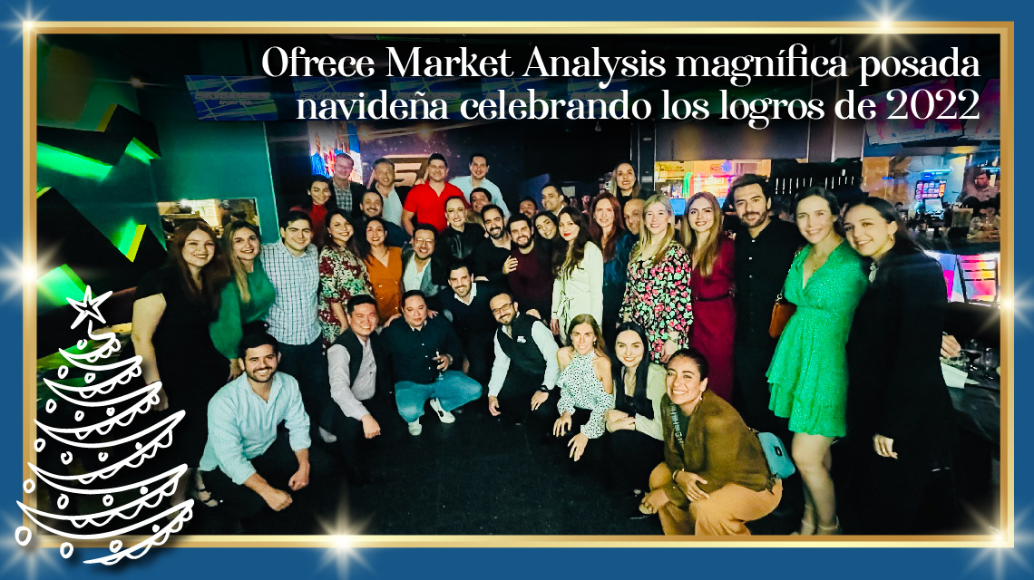 Ofrece Market Analysis magnífica posada navideña celebrando los logros de 2022