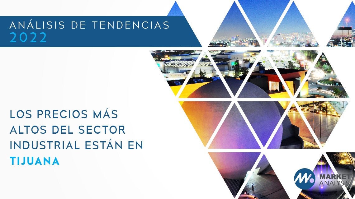 Los precios más altos del sector industrial  están en Tijuana