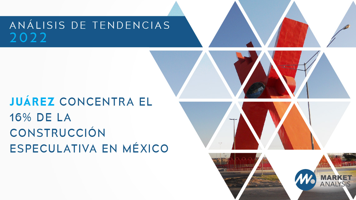 Juárez concentra el 16 por ciento de la construcción especulativa en México