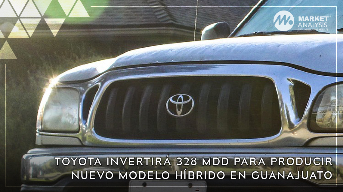 Toyota invertirá 328 mdd para producir nuevo modelo híbrido en Guanajuato