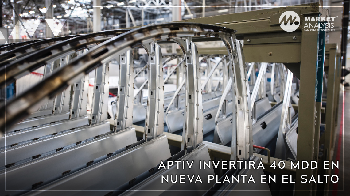 Aptiv invertirá 40 mdd en nueva planta en El Salto