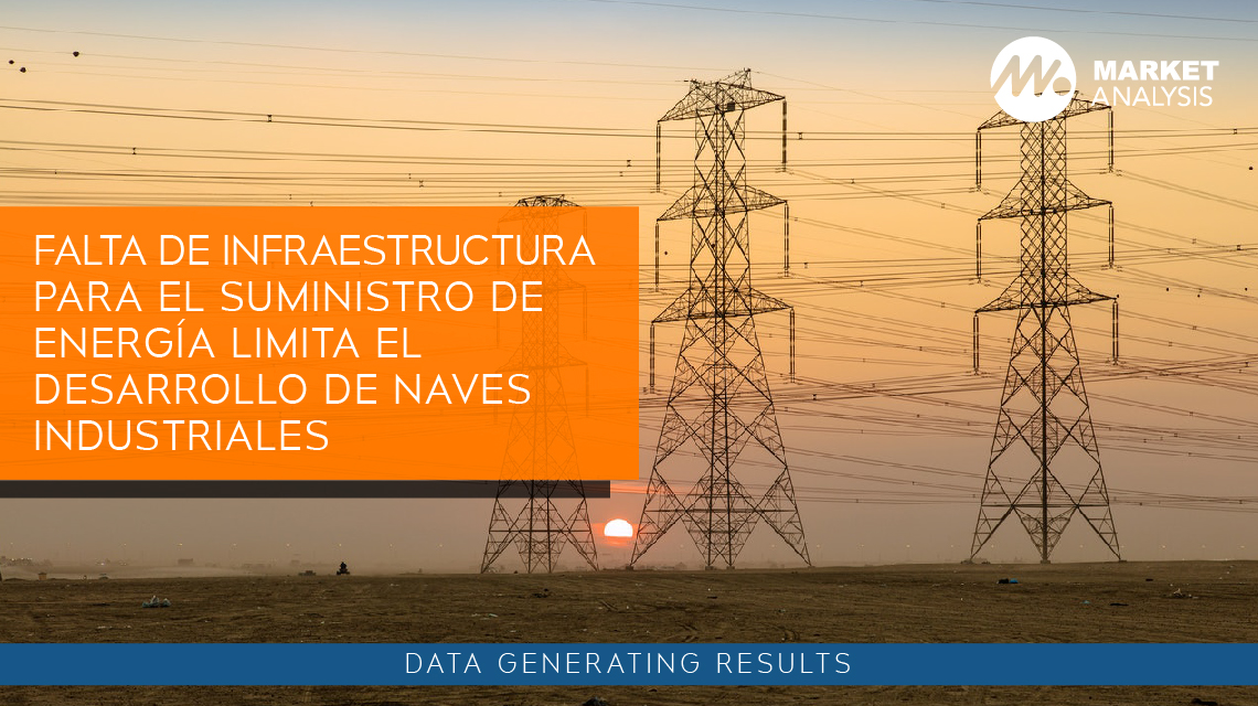 Falta de infraestructura para el suministro de energía limita el desarrollo de naves industriales