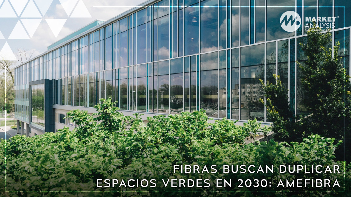 FIBRAS buscan duplicar espacios verdes en 2030, AMEFIBRA