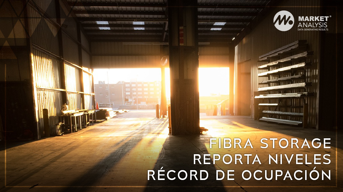 Fibra Storage reporta niveles récord de ocupación