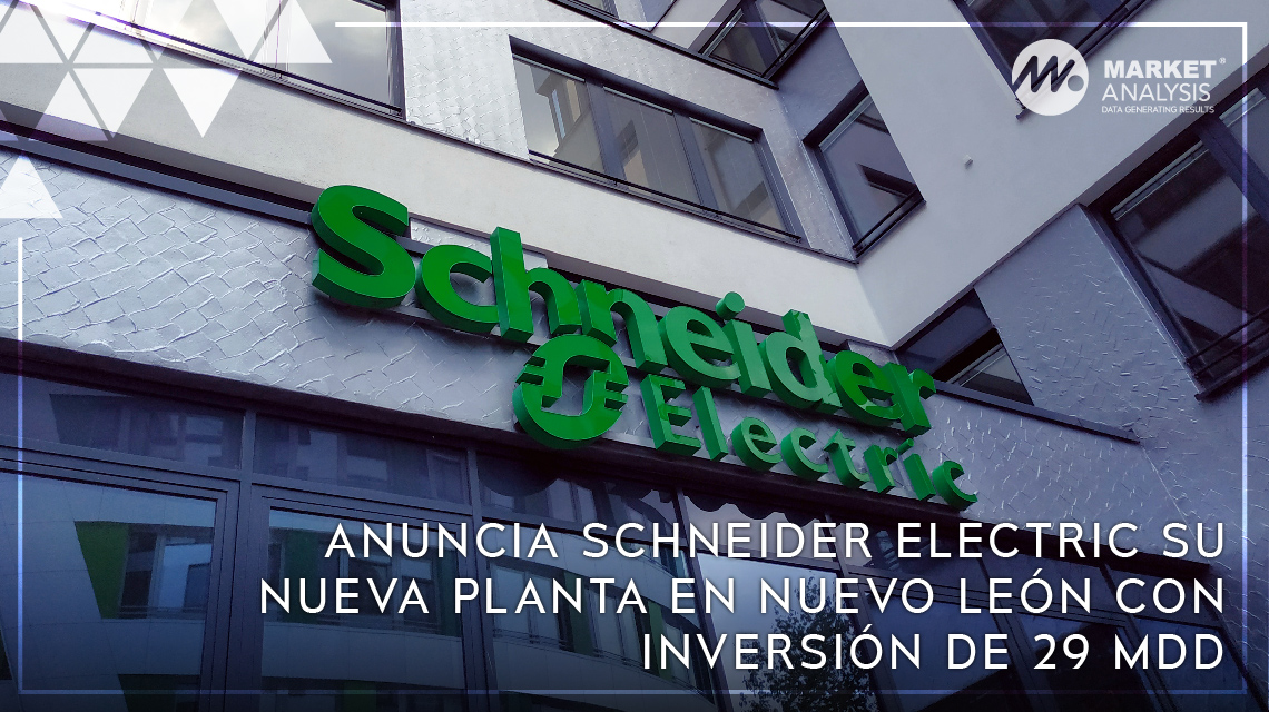 Anuncia Schneider Electric su nueva planta en Nuevo León con inversión de 29 mdd