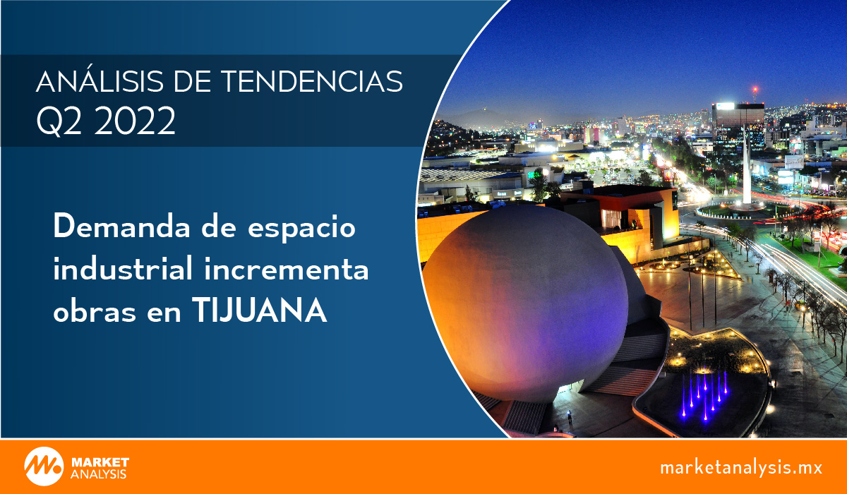 Demanda de espacio industrial incrementa obras en Tijuana
