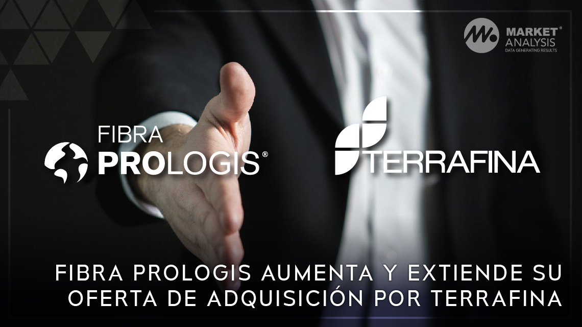 FIBRA Prologis aumenta y extiende su oferta de adquisición por Terrafina