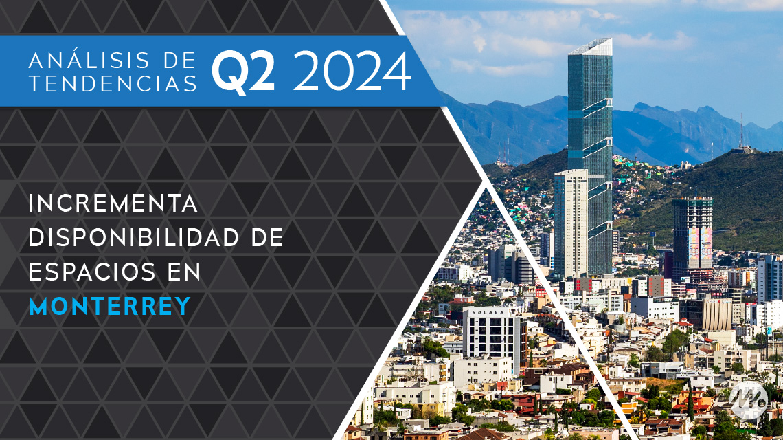 Incrementa disponibilidad de espacios en Monterrey