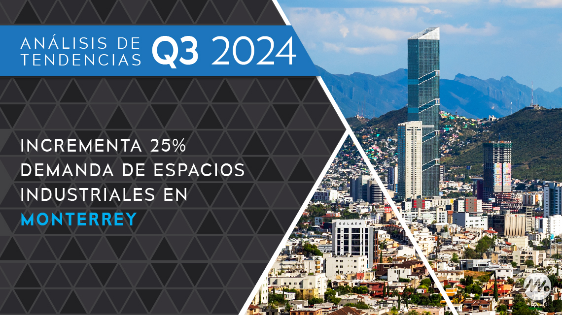 Incrementa 25 por ciento demanda de espacios industriales en Monterrey