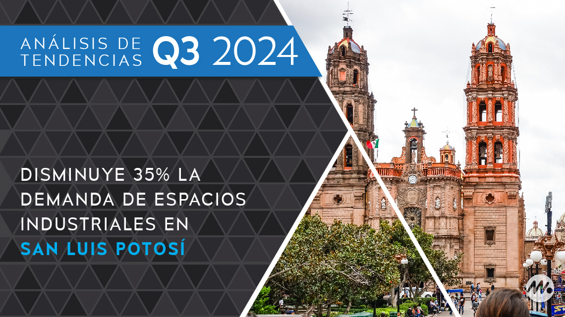 Disminuye 35 por ciento la demanda de espacios industriales en San Luis Potosí