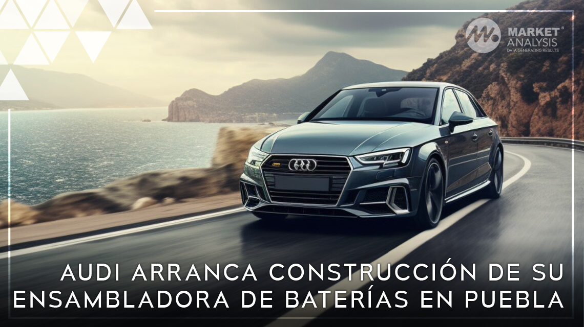 Audi arranca construcción de su ensambladora de baterías en Puebla