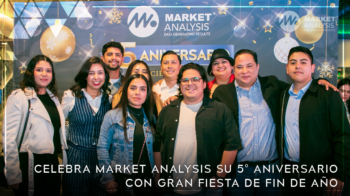 Celebra Market Analysis su 5to aniversario con gran Fiesta de Fin de Año