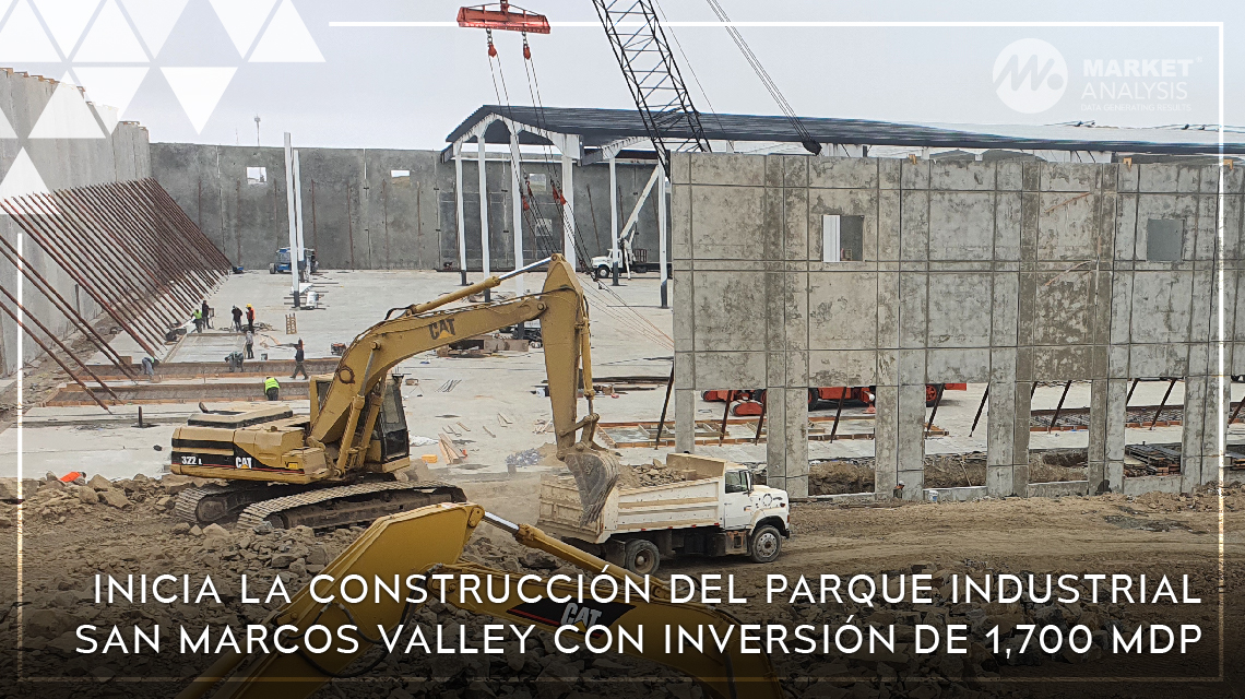 Inicia la construcción del parque industrial San Marcos Valley con inversión de 1,700 MDP